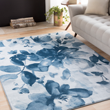 Sophia Blue 7'8" x 10'6" Rug