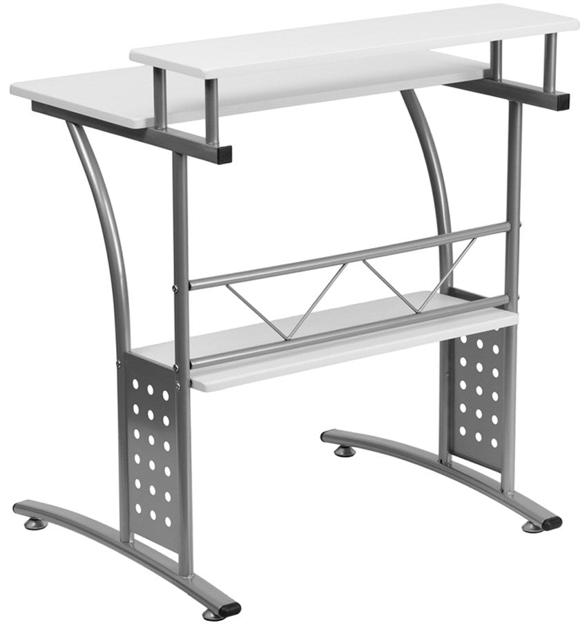 BOHDI White 28" Wide Desk
