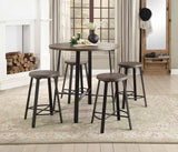 BRANT 5-PC Counter Height Set