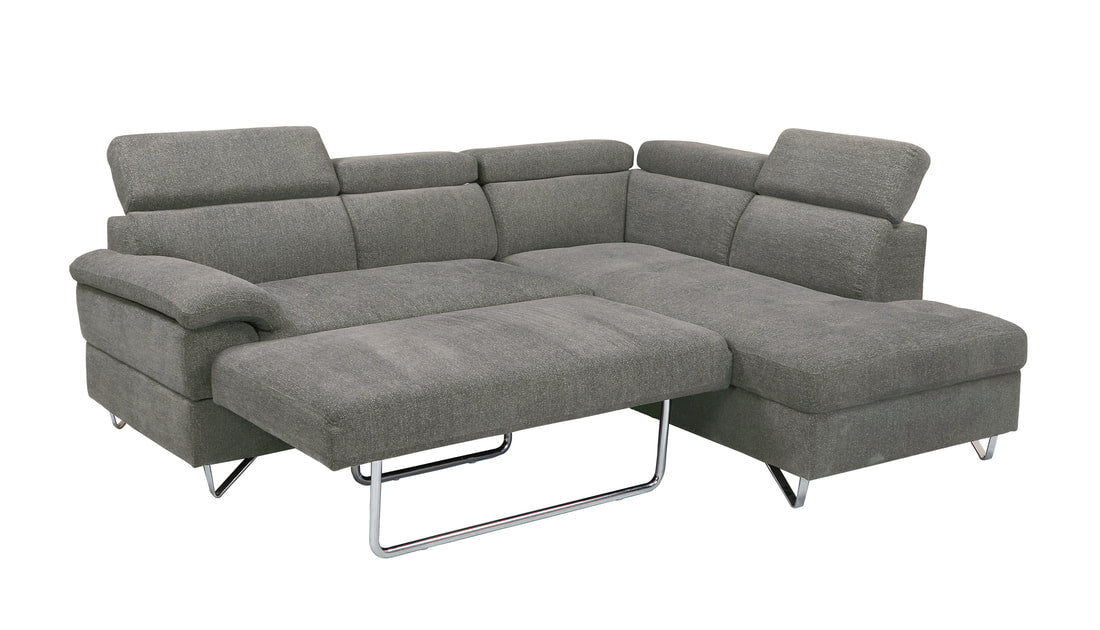 Braulia Gray Sleeper Sectional