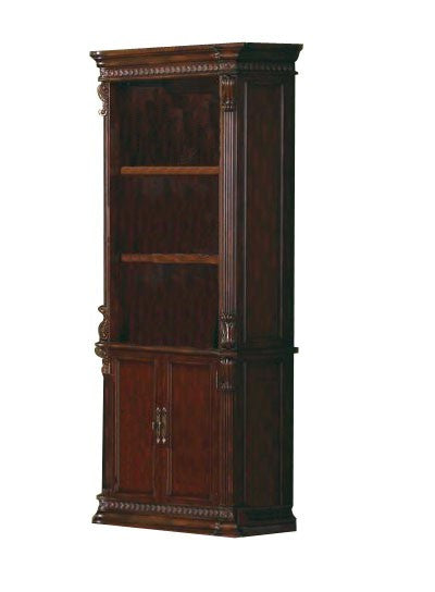 BRAYDEN Brown 37" Wide Bookcase