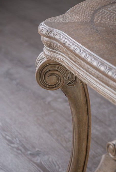 BRIELLE Oak 54" Wide Console Sofa Table