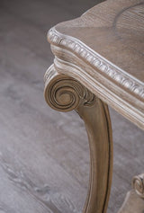 BRIELLE Oak 54" Wide Console Sofa Table