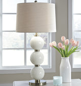 Brienda White Table Lamp