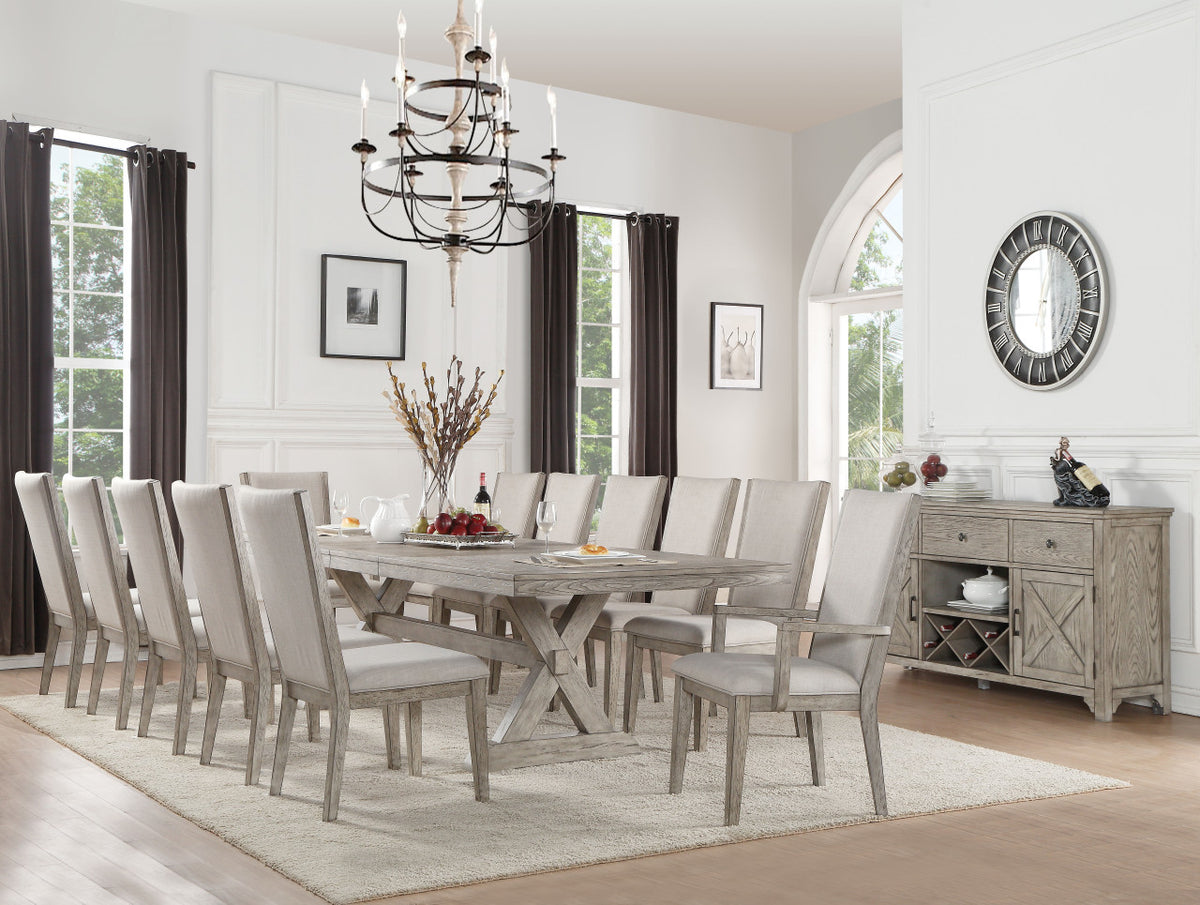 BRISBANE 13 Piece Dining Set