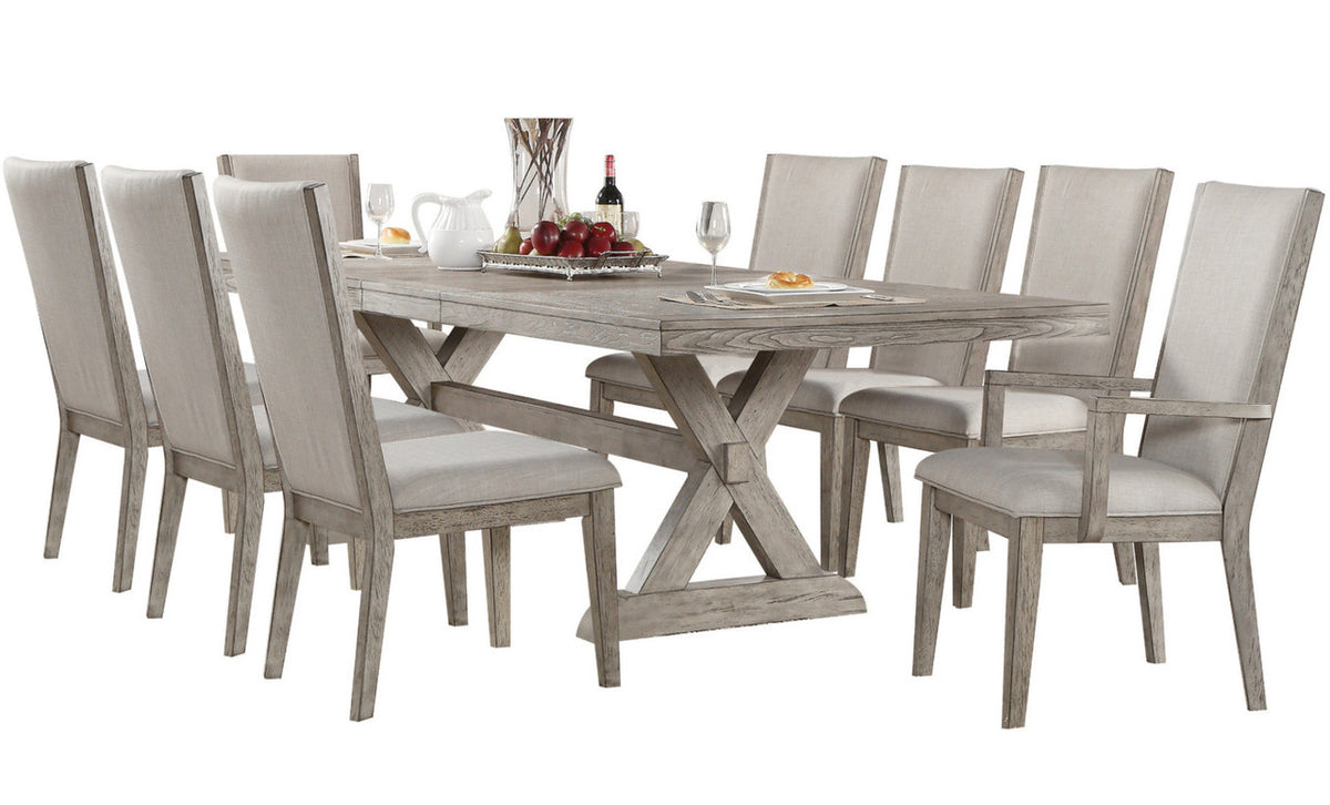 BRISBANE 9 Piece Dining Set
