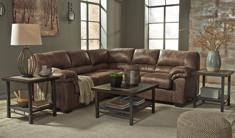 BRONCO Coffee 96" Wide Sectional