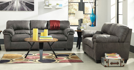 BRONCO Gray 69" Wide Loveseat