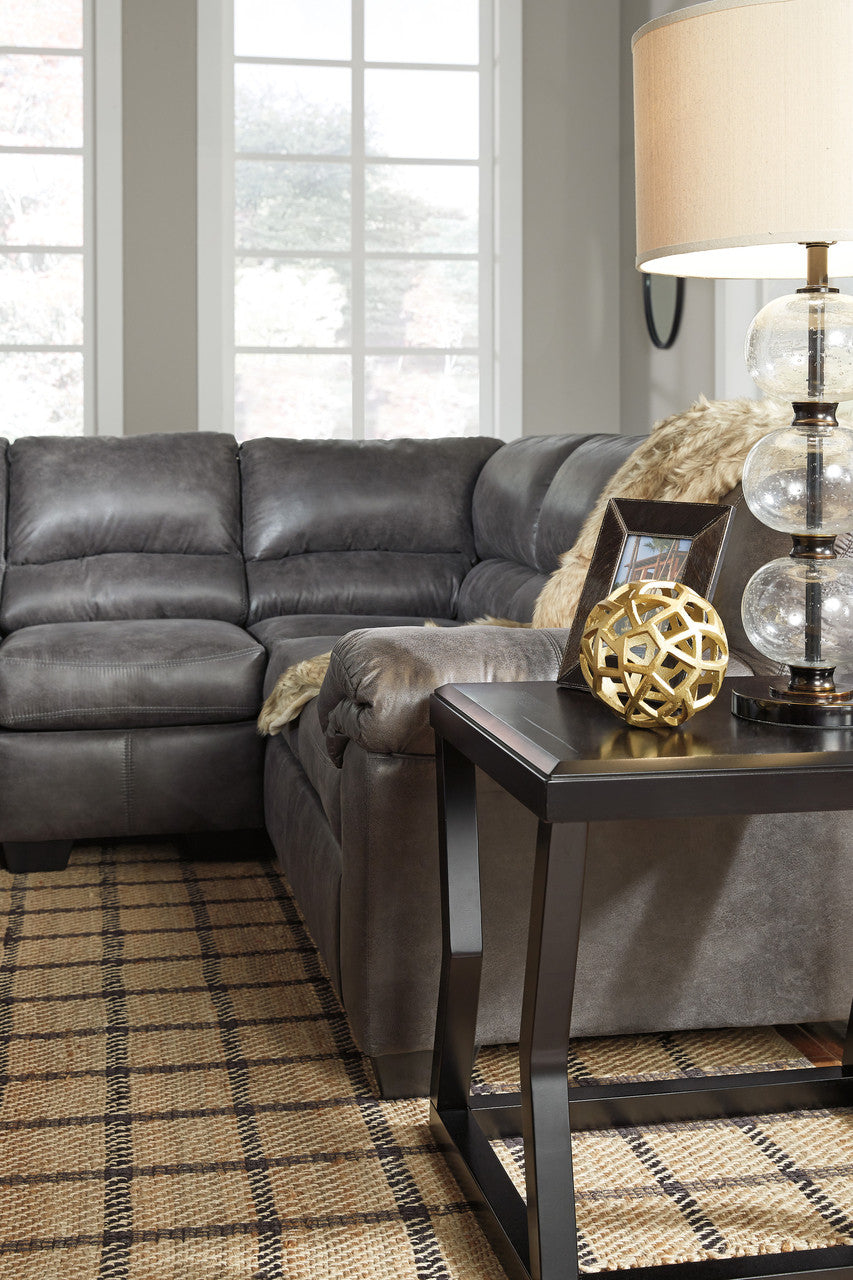 BRONCO Slate 120" Wide Sectional