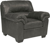BRONCO Gray 40" Wide Arm Chair