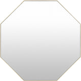 BROOKE 40" Gold Wall Mirror