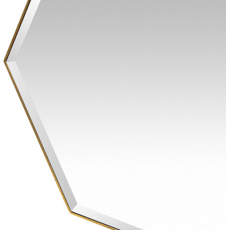 BROOKE 40" Gold Wall Mirror