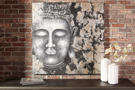 ENLIGHTENED Buddha 40" Wide Wall Art