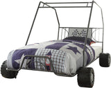 Buggy Gunmetal Twin Car Bed