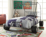 Buggy Gunmetal Twin Car Bed