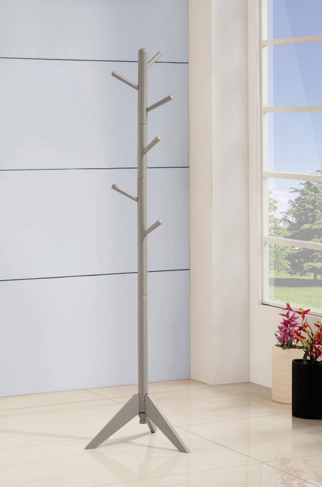 CALEV Gray 19" Wide Coat Rack