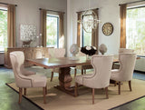 CALLUM Weathered 7 Piece Dining Set