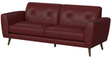 CAMBIANO Red 86" Wide x 36" Height Sofa
