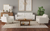 CAMBIANO White 86" Wide x 36" Height Sofa
