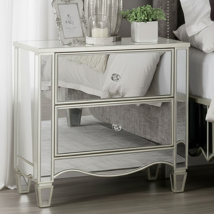 CANTERBURY Mirror 28" Wide x 29" Height Nightstand
