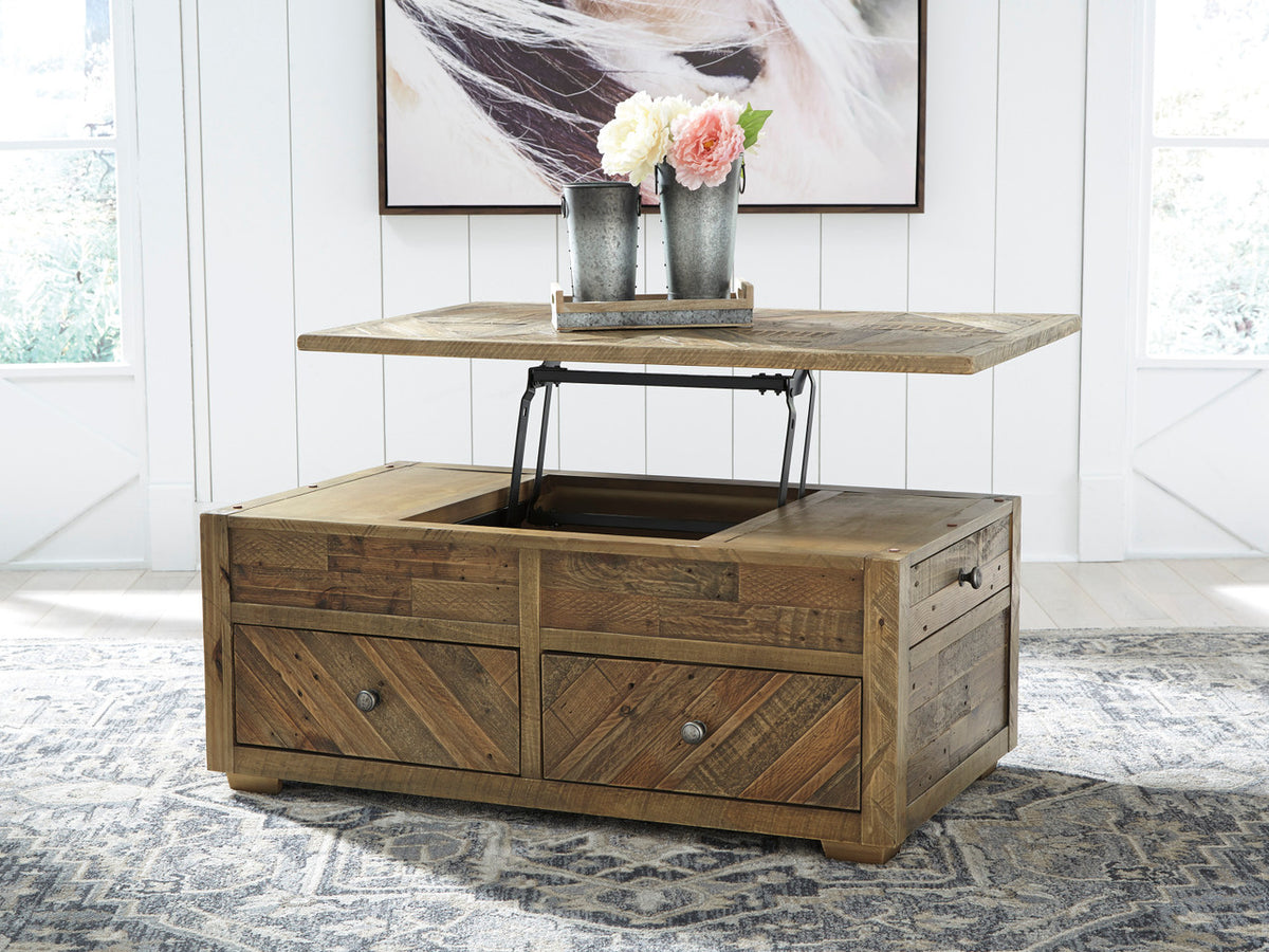 CARRICK 46" Wide Lift Top Coffee Table