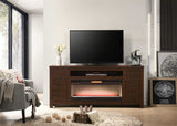 CARZO 74" Wide TV Stand with Fireplace