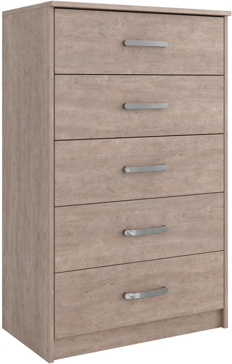 CASSIA Vintage 27" x 41" 5-Drawer Chest (RTA)