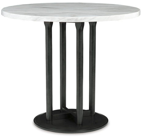 CAZIO Black 5 Piece Counter Height Set *CLEARANCE