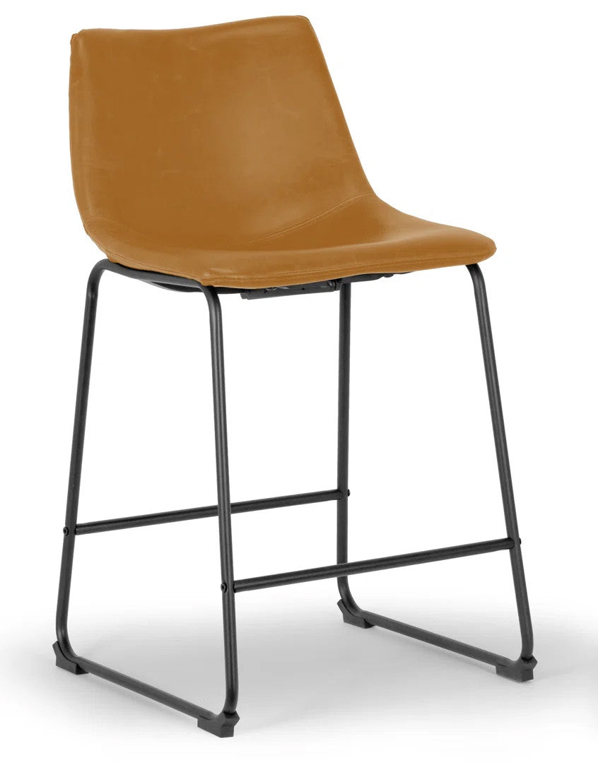 CAZIO Caramel 19" Wide Counter Stool