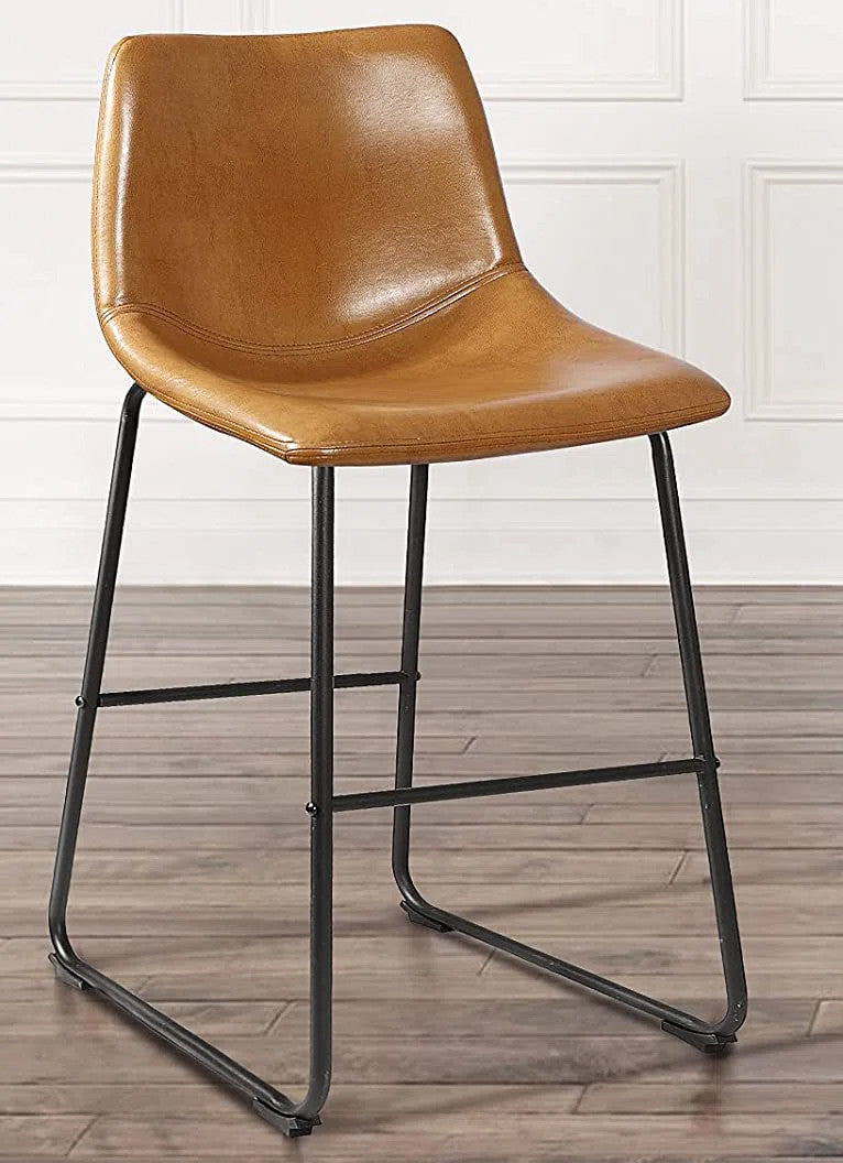 CAZIO Caramel 19" Wide Barstool