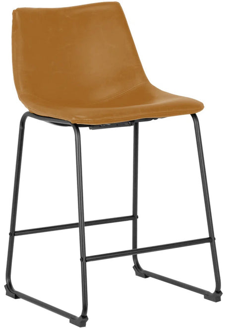 CAZIO Caramel 19" Wide Counter Stool