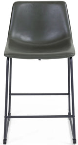 CAZIO Gray 19" Wide Counter Stool