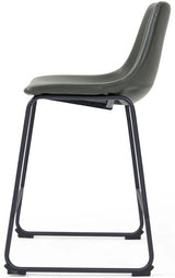 CAZIO Gray 19" Wide Counter Stool