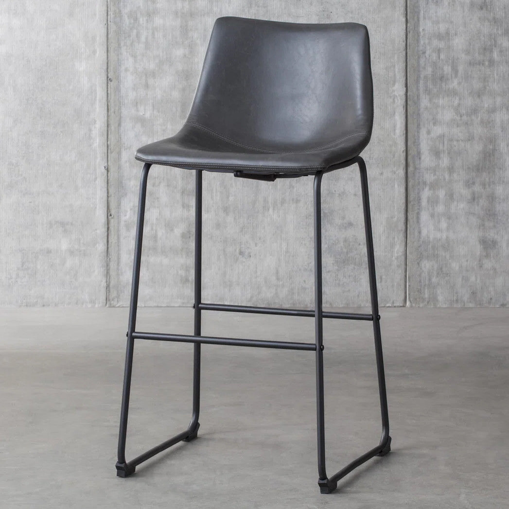 CAZIO Gray 19" Wide Barstool