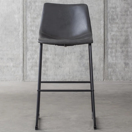 CAZIO Gray 19" Wide Barstool