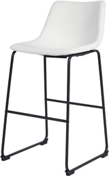 CAZIO White 19" Wide Barstool