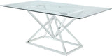 CECILIA Gray 6 Piece Dining Set