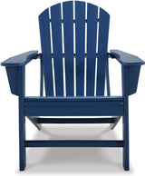 CHAMPLAIN Blue 32" Wide Adirondack Chair