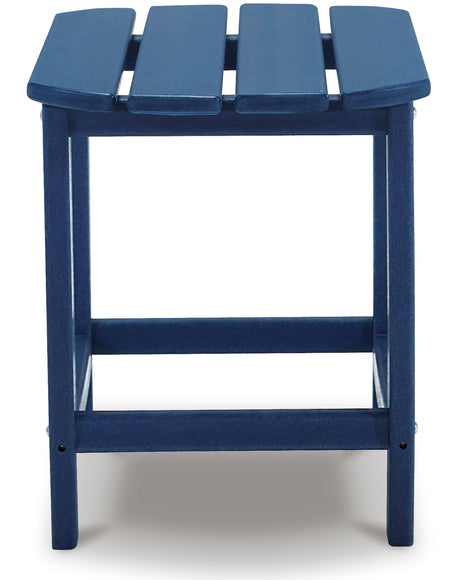 CHAMPLAIN Blue 15" Wide Adirondack Side Table