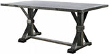 CIENNA Dark Gray 6 Piece Dining Set
