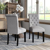 CIENNA Light Gray 18.5" Wide Chair