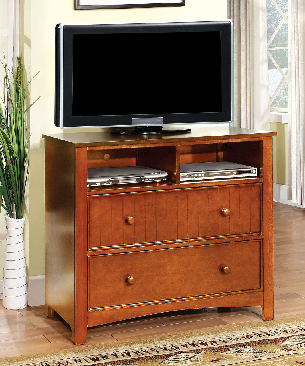 Connie Valden Oak Media Chest