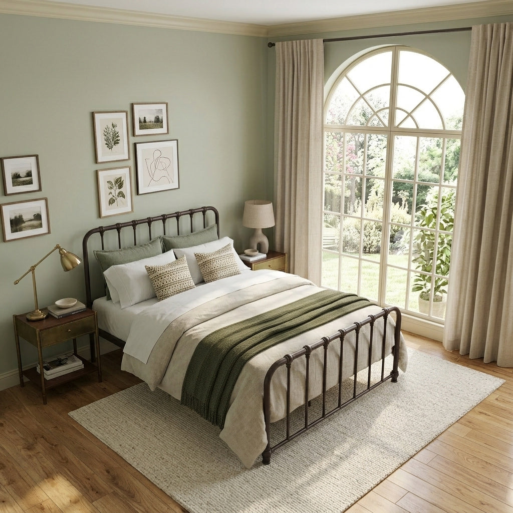 COIT Dark Bronze Metal 46" Height Platform Bed