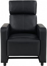 COLBY Black 30" Wide Push-Back Recliner