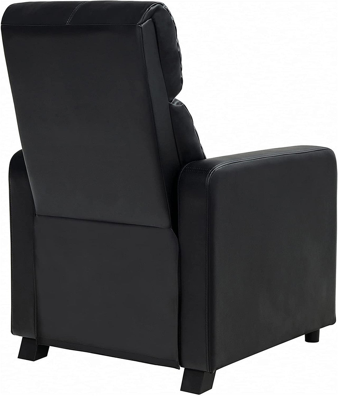COLBY Black 30" Wide Push-Back Recliner