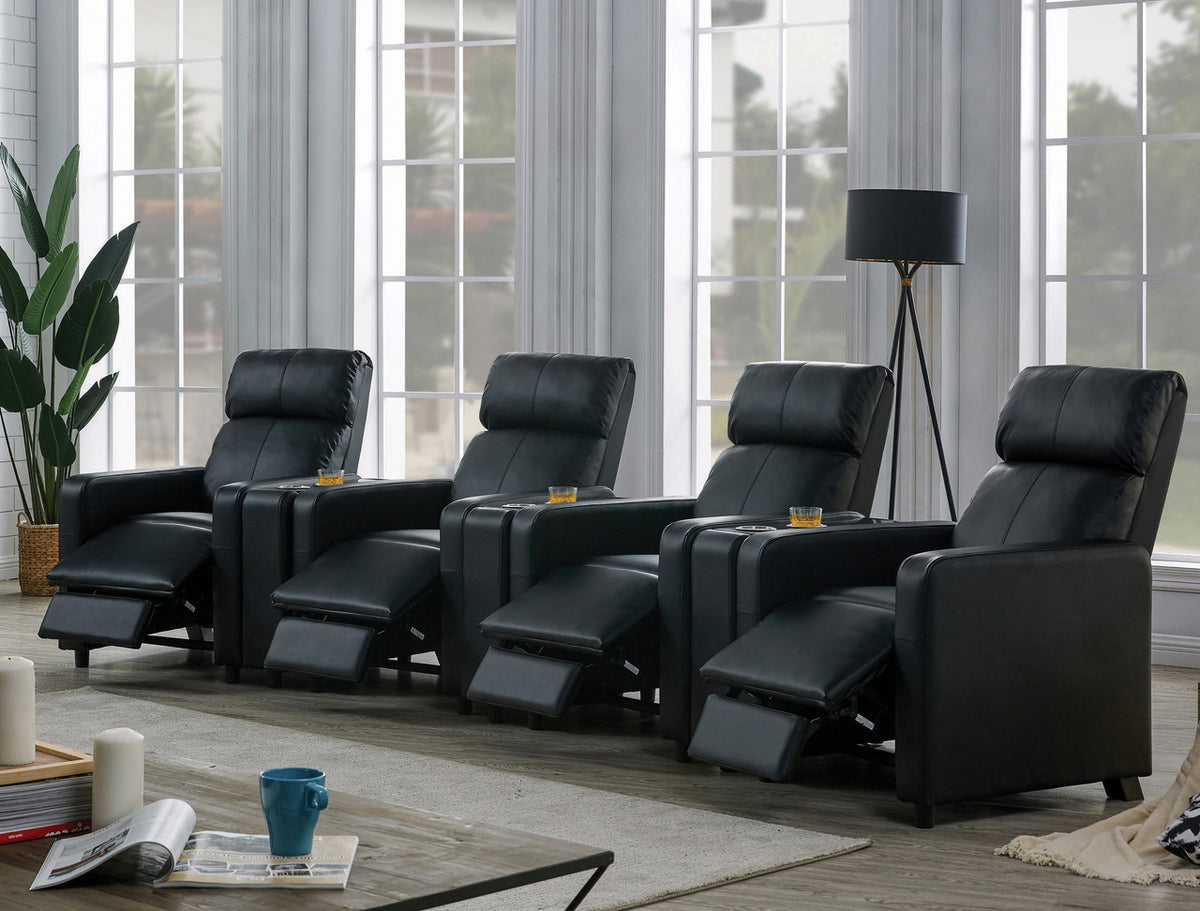 COLBY Black 7 Piece Home Theater Set