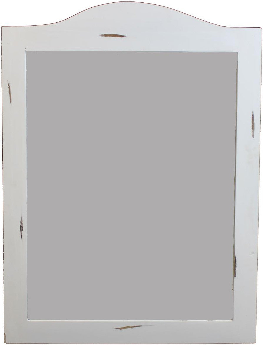 COLIMA White 52" Wide Dresser & Mirror