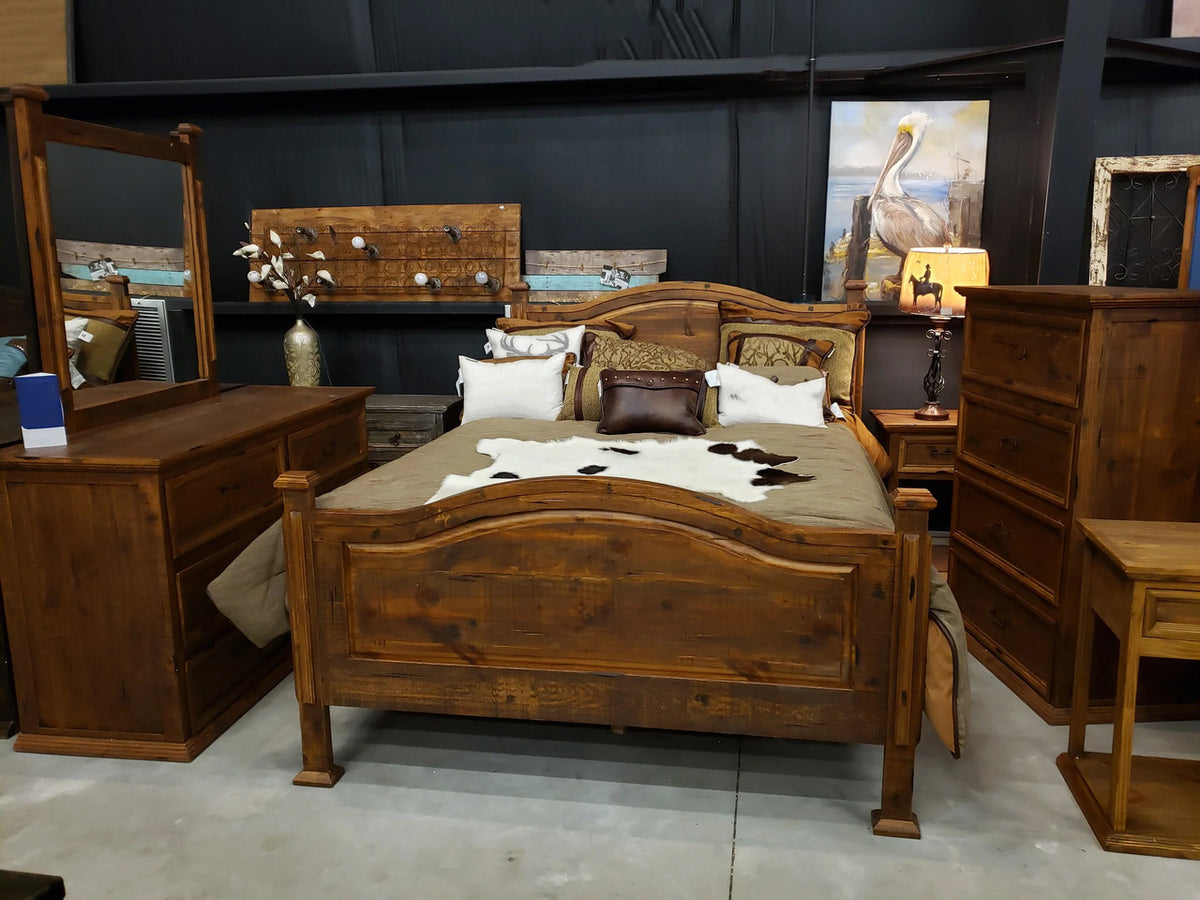 COLIMA Dark Brown Bed