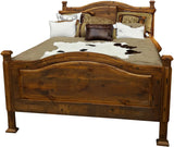 COLIMA Dark Brown Bed