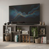 COLMER Dark Gray 71" Wide x 35" Height TV Stand (RTA)